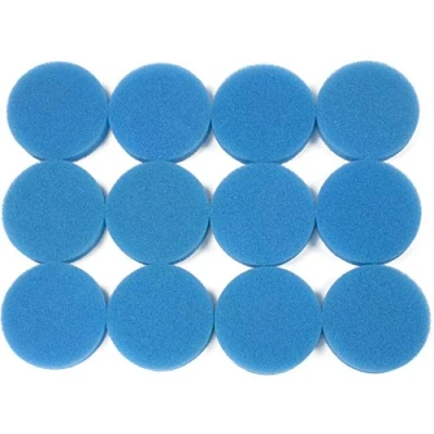 Image of LTWHOME Blue Coarse Foam Media Filter Pads Suitable For Eheim Classic 2213/250 2616131(Pack Of 12)