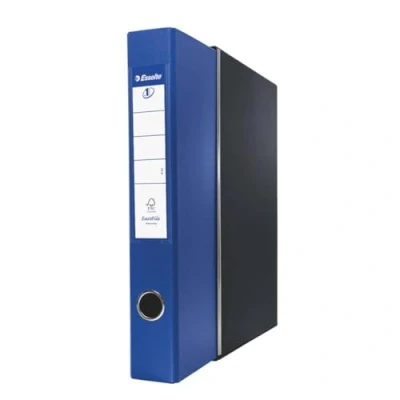 Image of Esselte RACCOGLITORE EUROFILE with Lever Mechanism Plastic Coated Cardboard,Turquoise,5 cm