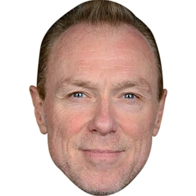 Image of FoxyPrinting Gary Kemp Celebrity Party Cardboard Face Mask Fancy Dress