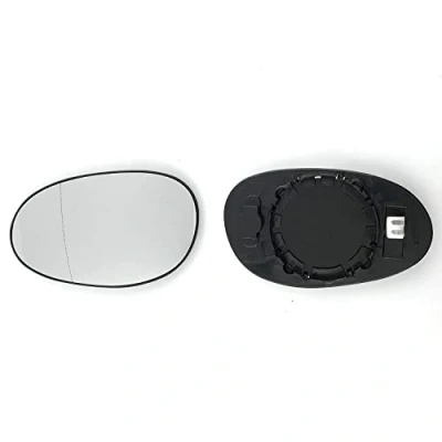 Image of Fits Smart City, For 2009 to 2018 Convex Wing Mirror Glass RIGHT HAND (UK Driver Side)