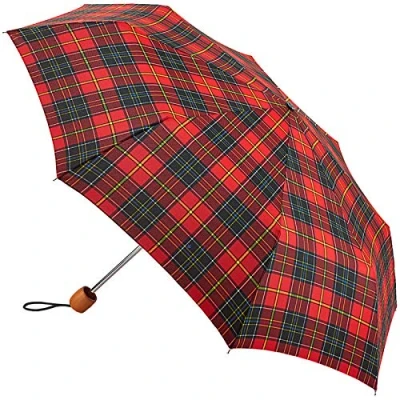 Image of Fulton Stowaway Deluxe 2 Royal Stewart Print, one Size