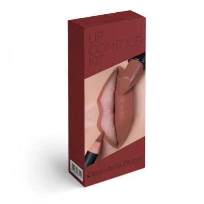 Image of Diego Dalla Palma Lip Contour Kit 4g Lipstick + 1.1g Liner 504 Gianduja