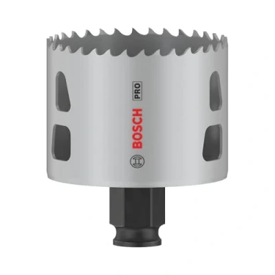 Image of Bosch 1x PRO Multi Material Power Change Plus Hole Saw (for Softwood, Drywall, Ø 64 mm, Professional Accessory Rotary Drill/Drivers)