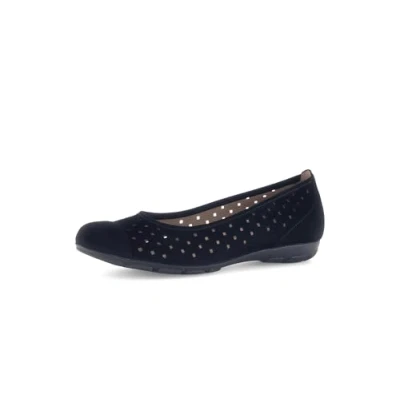 Image of Gabor 64.169.17 Women&#039;s Ballerina Size 4.5 (UK) 37.5 (EU) Black