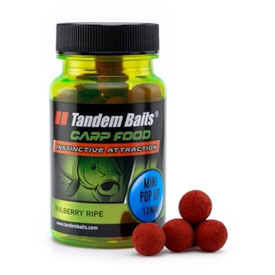 Image of Tandem Baits Carp Food Perfection Mini Pop Up Mulberry Ripe Fishing Ups 12 mm Bait Accessories for Monster Fish