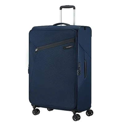 Image of Samsonite Litebeam Cabin Luggage, midnightblue, L (77cm 28 L), Spinner