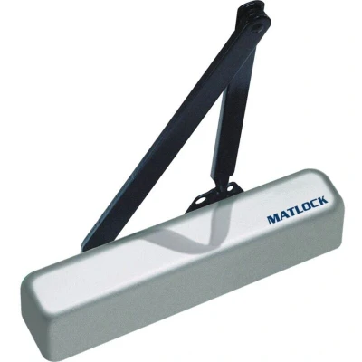 Image of Matlock Overhead Door Closer comes with Back Check &amp; Delay Plated