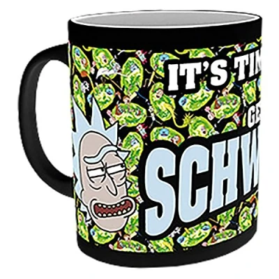 Image of GB eye Rick &amp; Morty Get Schwifty Heat Change Mug