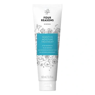 Image of FOUR REASONS No Nothing Sensitive Moisture Treatment Perfume , Moisturising Intensive For Dry and Damaged Hair100 Percent Vegan150 ml