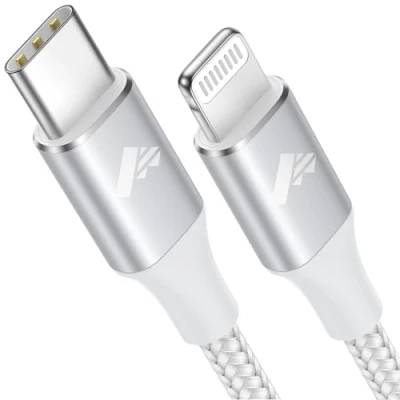 Image of USB C to Lightning Cable 2M iPhone Fast Charger [ MFi Certified ] USBC Nylon Charging Lead for 14 13 12 11 Pro Max Mini X XS XR 8 8Plus