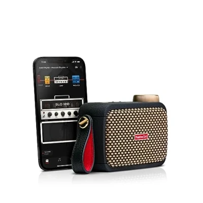 Image of Positive Grid Spark GO 5W Ultra Portable Smart Guitar Amp, Headphone Amp &amp; Bluetooth Speaker with App for Electric Guitar, Acoustic or Bass