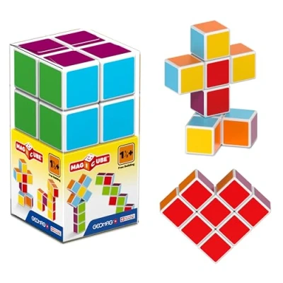 Image of Geomag Magicube 127 Magnetic cubes, Multicoloured, 8 Piece Set