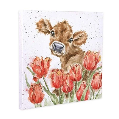 Image of Wrendale Designs &#039;Bessie&#039; Small Canvas