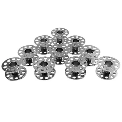 Image of 10 Metal Bobbins for Singer 1507, 2250, 2259, 2263, 2273, 8280, 2282 Sewing Machine