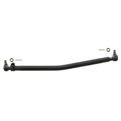 Image of 5010488164 Centre Rod Assembly FEBI BILSTEIN 27487 Push with castellated nut and split pins BMTS Turbo NEW