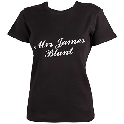 Image of Dead Fresh Mrs James Blunt T Shirt, L Black