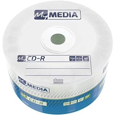 Image of MyMedia CD R 700MB with 52x Burning Speed, wrap of 50 pieces