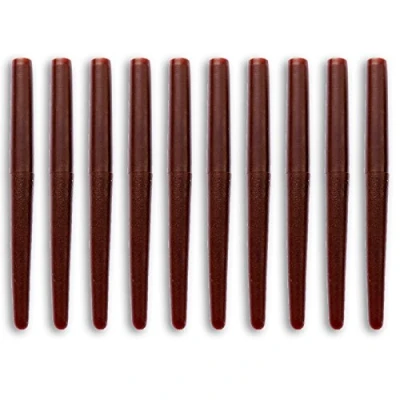 Image of Bank Tackle Anti Tangle Sleeves 35mm Rig Making Carp Fishing Terminal (Brown, 20 Pack)