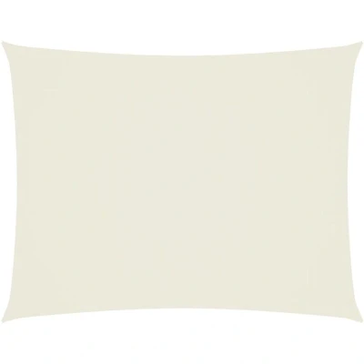 Image of vidaXL Sunshade Sail Oxford Fabric Rectangular 3x4.5 m Cream