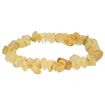 Image of Lebensquelle Plus Citrin Split Bracelet, 10 mm, Stone, Stone