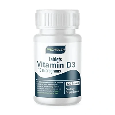 Image of Certified Vegan 400IU, Vitamin D3, 120 Days Tablets for Pregnancy, Nursing, and Seniors NHS Approved