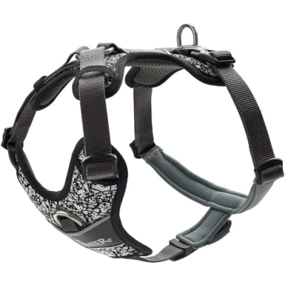 Image of HUNTER Divo Reflect Harness Black/Grey Size XS