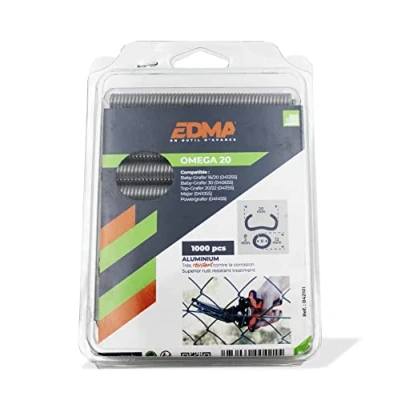 Image of Omega 20 Fence Rings Aluminum 1000 Pieces