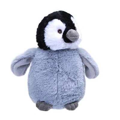 Image of Wild Republic EcoKins Mini Penguin Chick Stuffed Animal 8 inch, Eco Friendly Gifts for Kids, Plush Toy, Handcrafted Using 7 Recycled Plastic Water Bottles