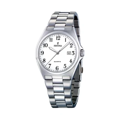 Image of FESTINA Men&#039;s Analogue Quartz Watch with Stainless Steel Strap F16374/1