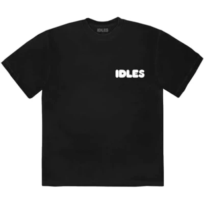 Image of Paradiso Clothing Print Tshirt, Size: Medium, Black