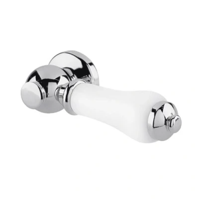 Image of Traditional Ceramic Toilet Handle Flush Cistern Lever