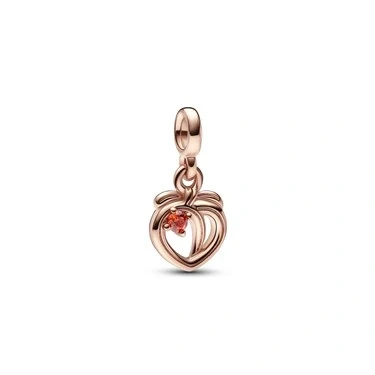 Image of Pandora Me Cheeky Peach Mini Charm