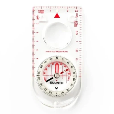 Image of Suunto Compass A 30 SH, Southern Hemisphere, Metric Scale, SS012095014, White