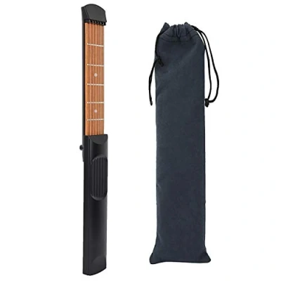 Image of Chord Trainer,Portable Mini 6 Fret Guitar Practice Pocket Neck Hands Training Tool for Beginner
