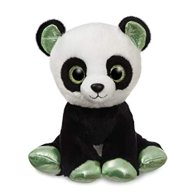 Image of Aurora, 61194, Sparkle Tales, Xia Hua The Panda, 12In, Soft Toy, Black and White