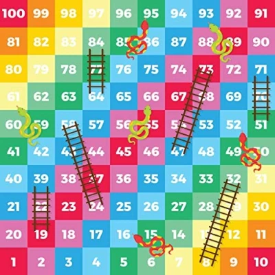 Image of Snakes and Ladders Giant Floor Mat, Play Covering 160cm x
