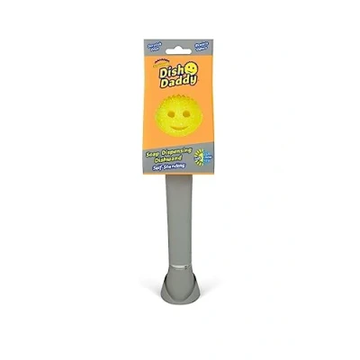 Image of Scrub Daddy Dish Wand, Stainless Steel Iron Plastic, Silver