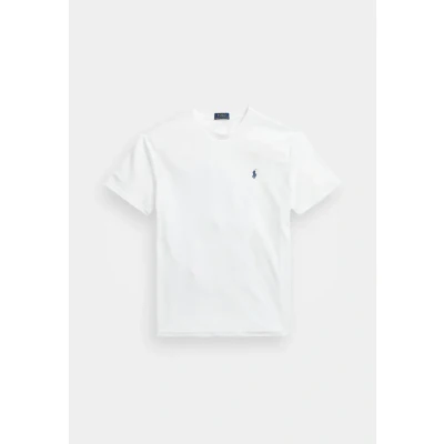 Image of Polo Ralph Lauren Short Sleeve Basic Tshirt, Men&#039;s, Size: Large, White