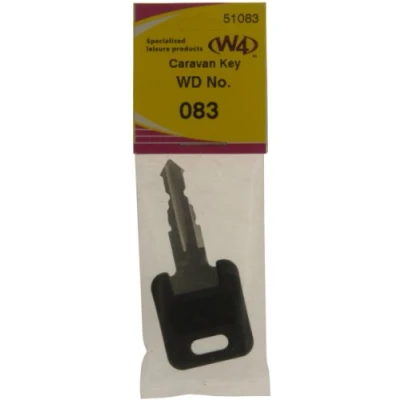 Image of W4 WD Replacement Caravan Key No083 Black