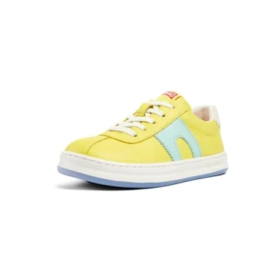 Image of Camper Runner FOUR Trainers for kids, Size: 7.5K, Helles gelb Leather