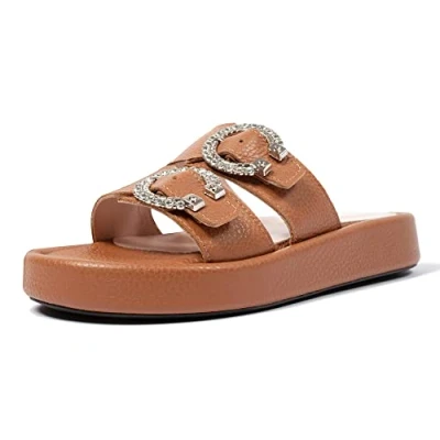 Image of L37 HANDMADE SHOES Women&#039;s It&#039;s Unusual Sandal, Brown, 4 UK