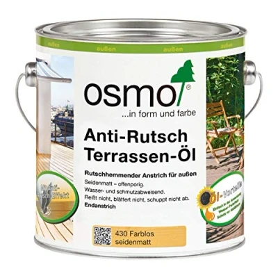 Image of Osmo 430D 2.5 Litre Decking Oil Anti Slip Clear