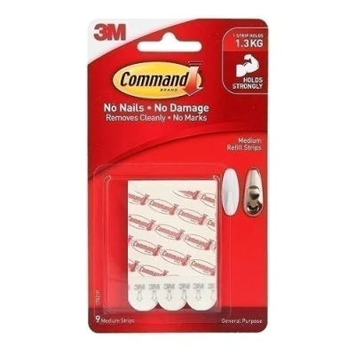 Image of COMMAND Refill Strips Med 9Pk
