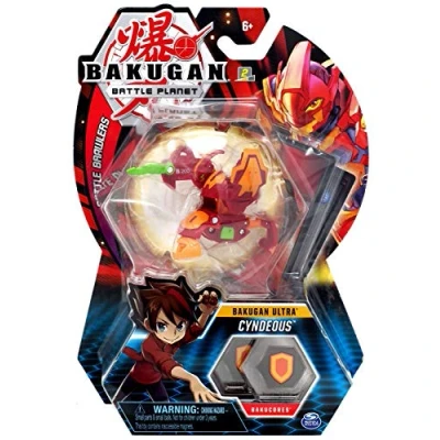 Image of BAKUGAN 8cm Ultra Action Figure and Trading Card Cyndeous