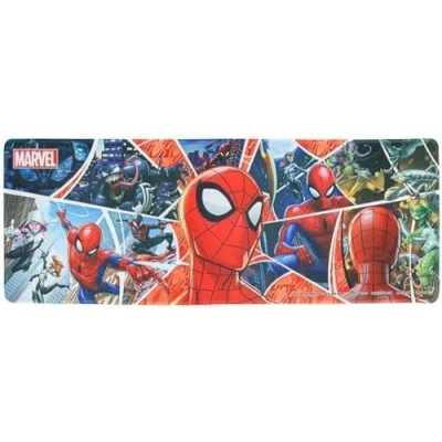 Image of Spider Man Desk Mat, Officially Licensed Large Pad for Keyboard and Mouse, Marvel Home Office Gaming Accessory, Non Slip Wipe Clean Paladone