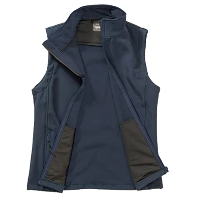 Image of Result Mens Printable Softshell Body Warmer (L) (Navy)