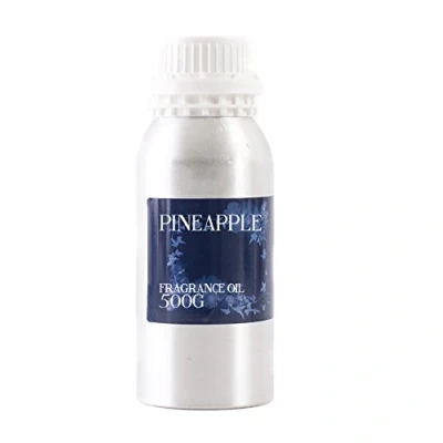 Image of Mystic Moments Pineapple Fragrance Oil 500g Perfect for Soaps, Candles, Bath Bombs, Burners, Diffusers and Skin &amp; Hair Care Items
