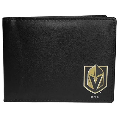 Image of Siskiyou NHL Vegas Golden Knights Bi fold Wallet, Black
