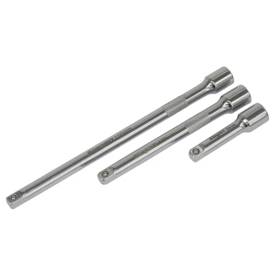 Image of Siegen Extension Bar Set 3pc 1/4&quot;Sq Drive
