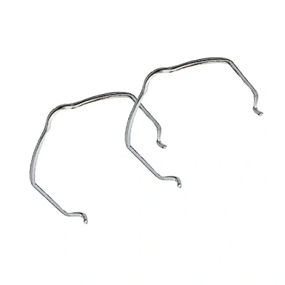 Image of 2 Pcs Intercooler Turbo Hose Pipe Retaining Clips For SEAT Alhambra Altea Cordoba Ibiza Leon Toledo 1J0145769G AUTORCE